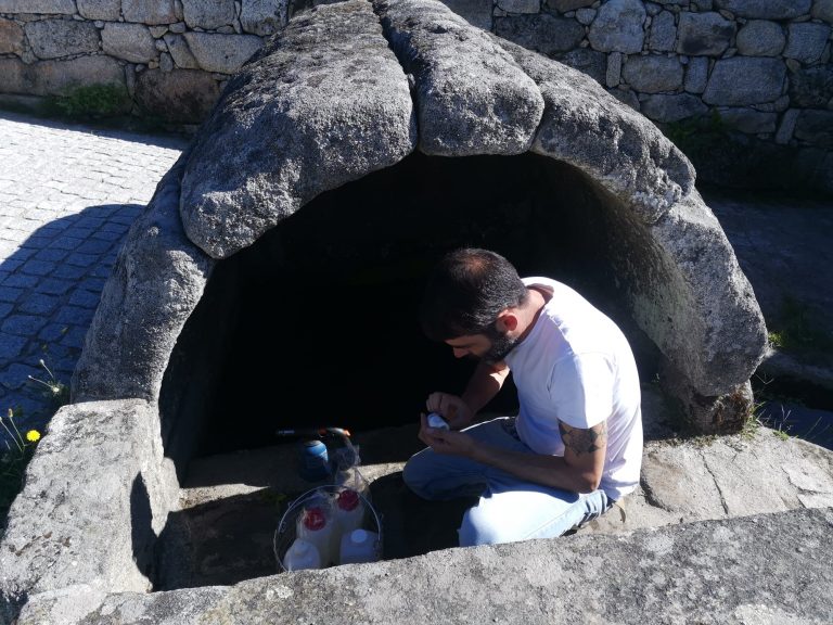 Análises Laboratoriais à água das fontes e nascentes